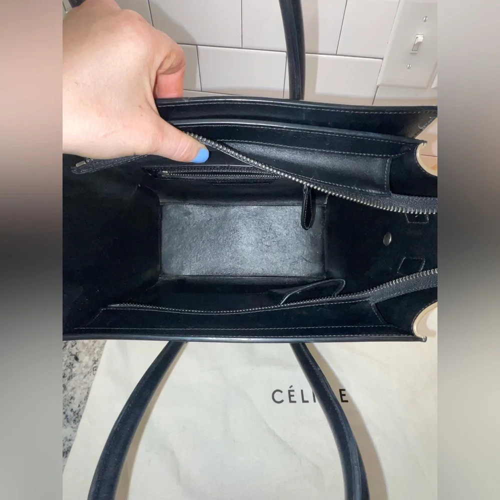 Celine Micro Luggage Handbag - Picture 9 of 10